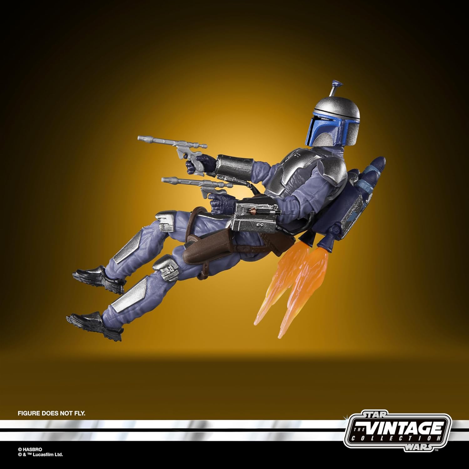 Detalle de Star Wars The Vintage Collection - Jango Fett Figurine articulée Deluxe 9,5 cm