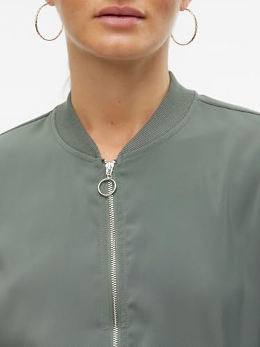 Thumbnail 6 de VERO MODA Damen Bomberjacke Vmcoco L/S Bomber Ga Noos Jet, Laurel Wreath, XL EU