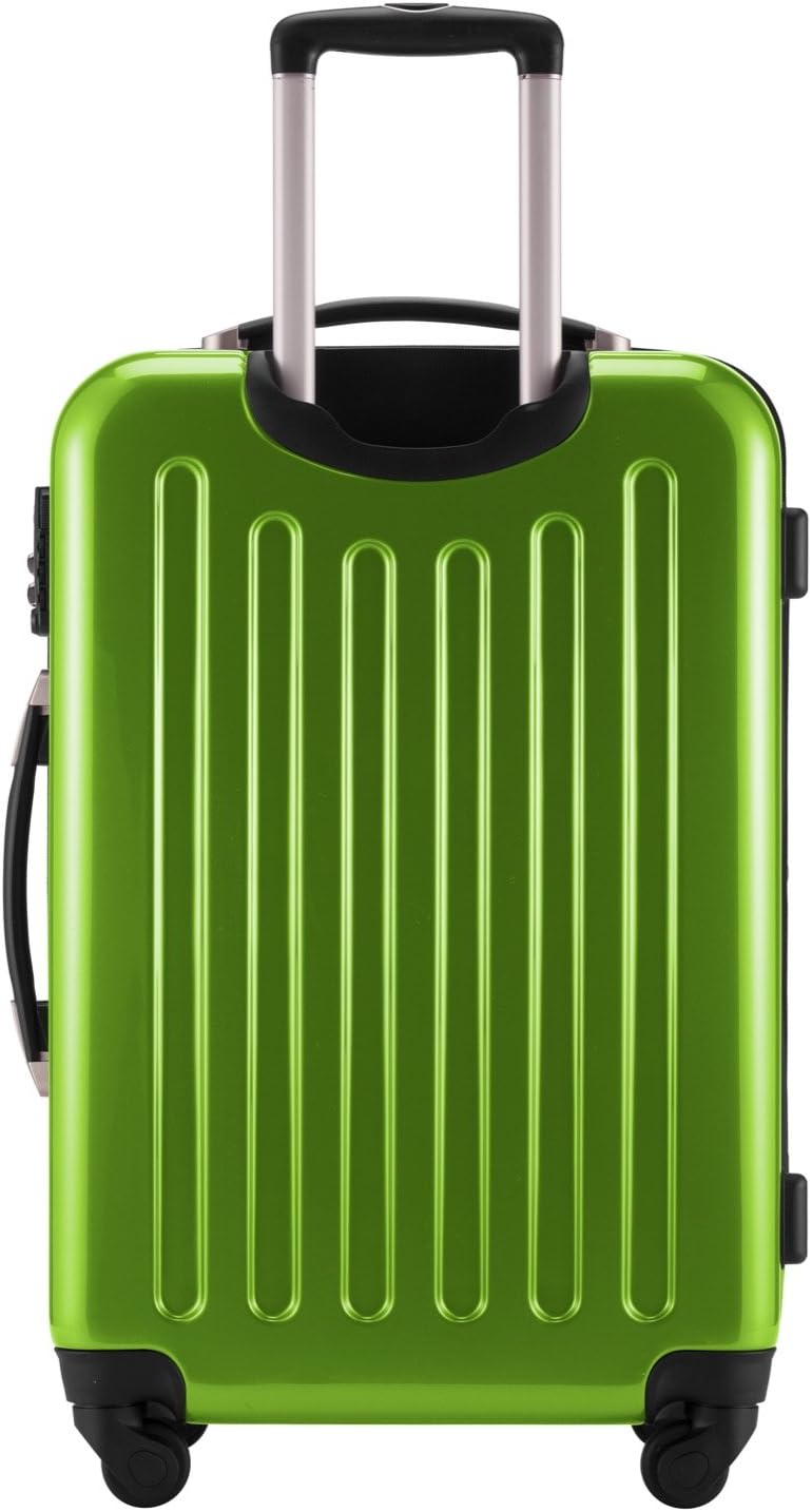 Detalle 2 de Hauptstadtkoffer Alex – Valise rigide extensible 75 cm (119 L) avec serrure à combinaison et 4 doubles roues, pomme verte
