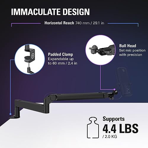 Thumbnail 5 de Elgato Wave Mic Arm Low Profile Microphone Boom Arm