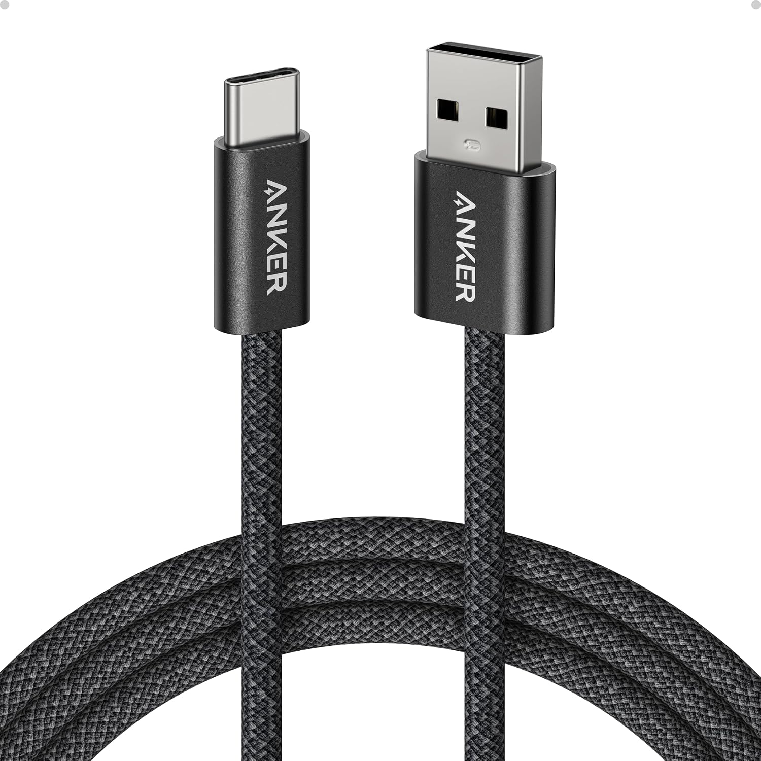 Detalle de Anker Zolo USB-A to USB-C 1.8 m cable