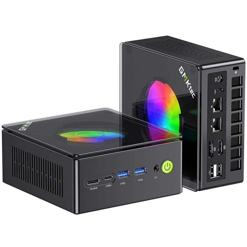 Detalle 2 de GMKtec NucBox K11: mini PC potente con Ryzen 9 8945HS, 32 GB y 1 TB SSD