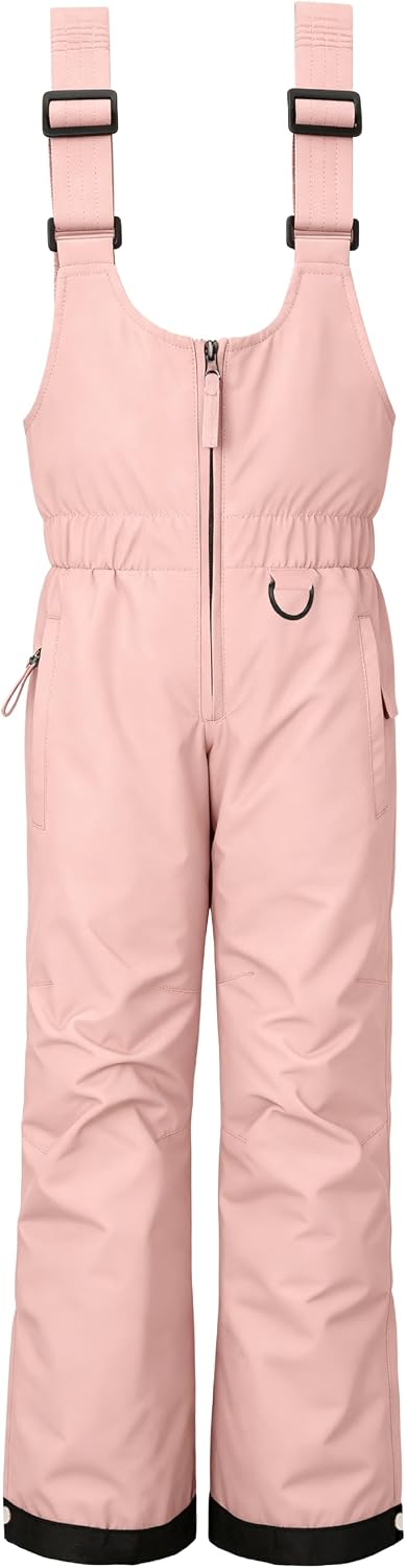 Detalle de Wantdo QT005 Girls’ Insulated Ski Bib Pants, 10,000 mm Waterproofing