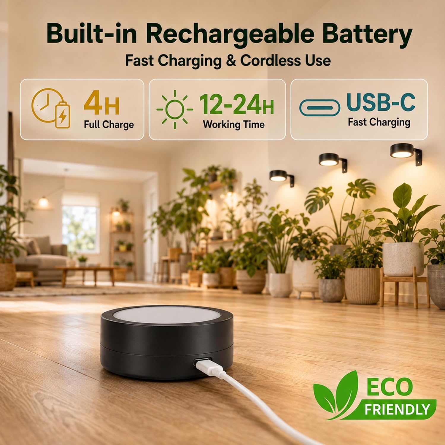 Thumbnail 1 de Rechargeable Grow Light 3-Pack