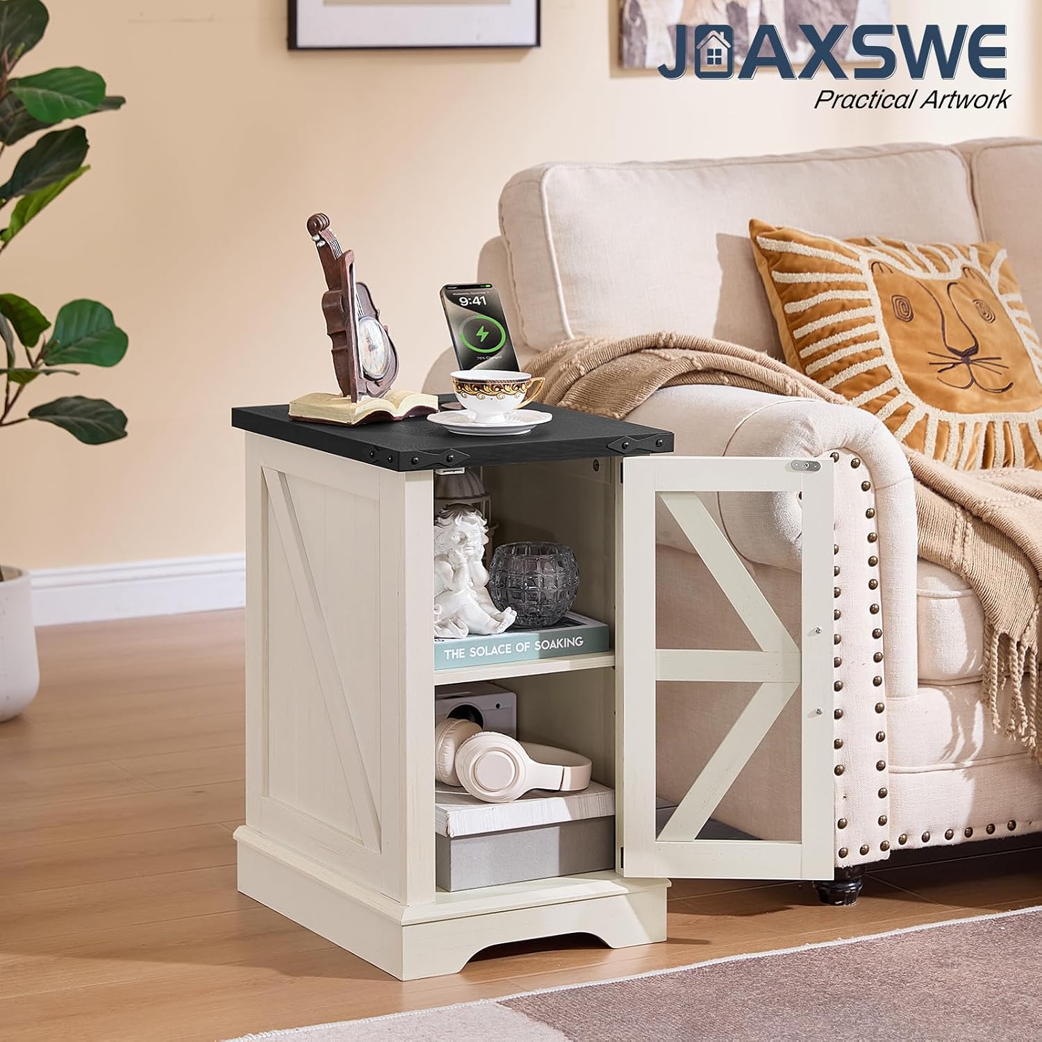 Detalle de Joaxswe Nightstand, 24 Inches High