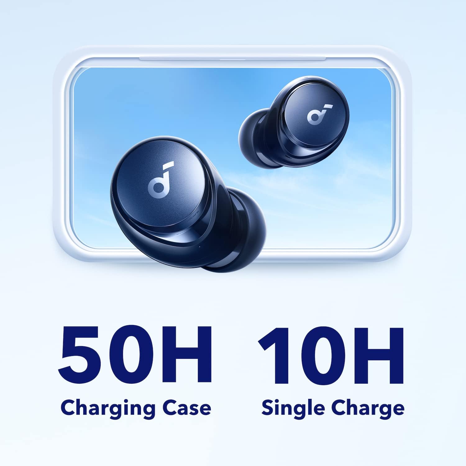 Detalle de Soundcore by Anker Space A40 Auto-Adjustable ANC Wireless Earbuds