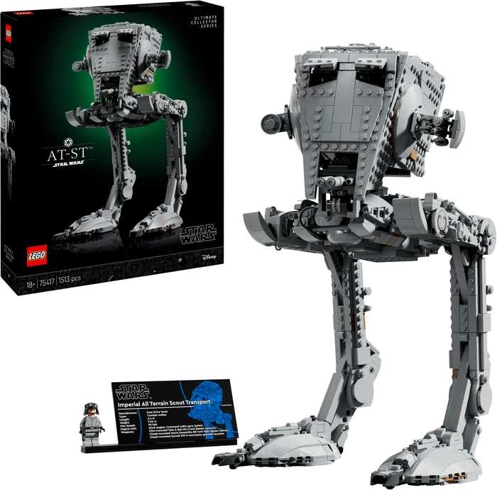 Thumbnail 8 de LEGO Star Wars AT-ST Kampfläufer 75417 – eindrucksvolle Schlachtfeld-Darstellung