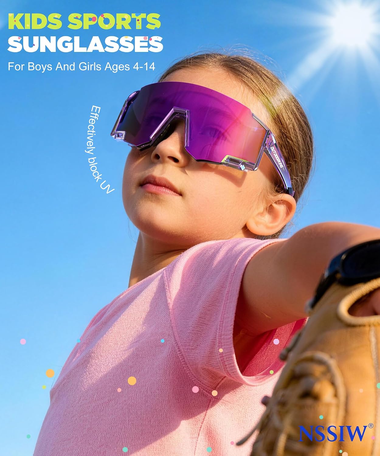 Detalle de NSSIW Kids Sunglasses 3-Pack