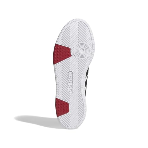 Thumbnail 2 de adidas Men's Hoops Classic Shoes – FTWR White/Team Victory Red/Core Black (4.5 UK)