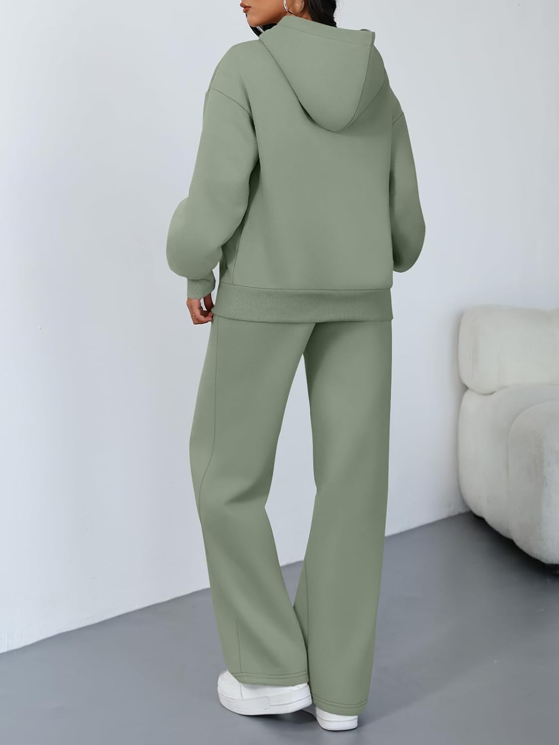 Detalle 2 de Trendy Queen 2 Piece Lounge Sweat Set 50% Cotton