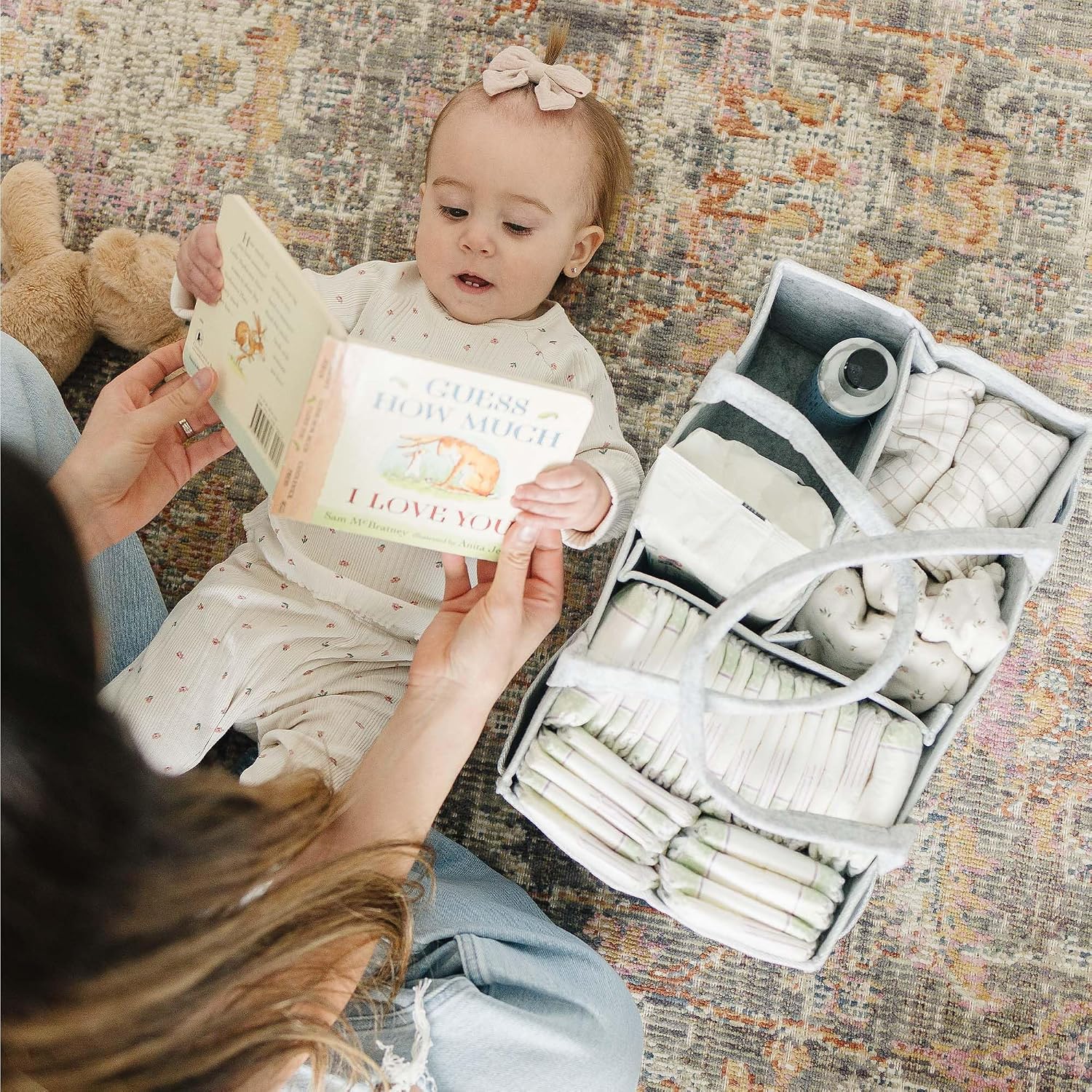 Thumbnail 6 de PUTSKA Baby Nappy Caddy Organizer Set