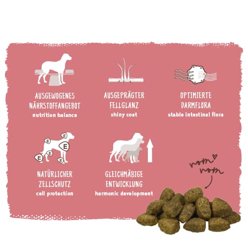 Detalle de bosch HPC Adult mit Lamm & Reis – Trockenfutter für ausgewachsene Hunde aller Rassen (1 x 15 kg)