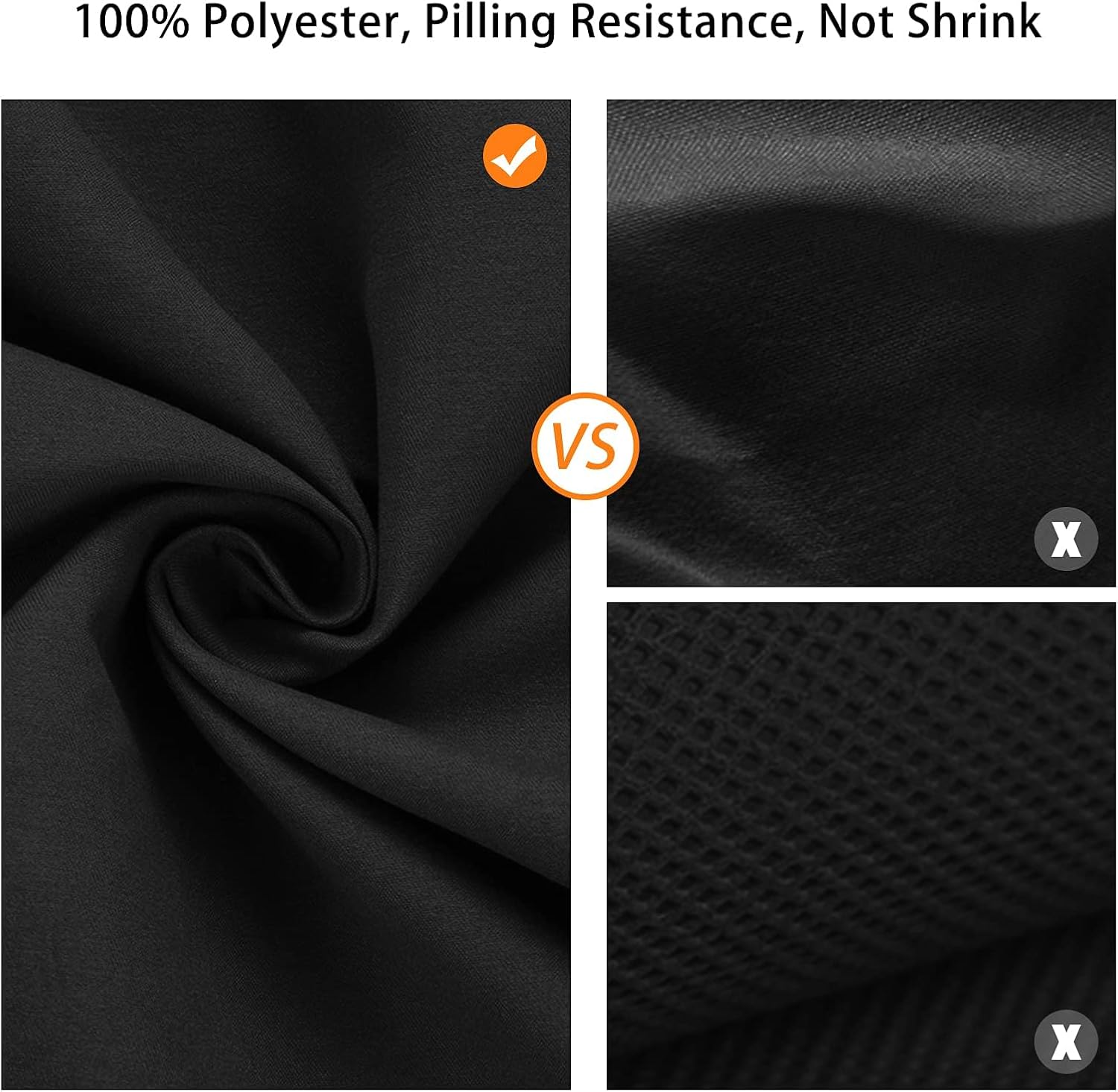 Thumbnail 3 de Vevelux 2 x 3 m / 7 x 10 ft Black Backdrop with Clamps – A practical studio staple