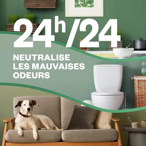 Thumbnail 8 de Air Wick Désodorisant Maison Spray Automatique Sans Gaz Active Fresh – 1 diffuseur + 2 recharges Fleur de Coton et Orchidée