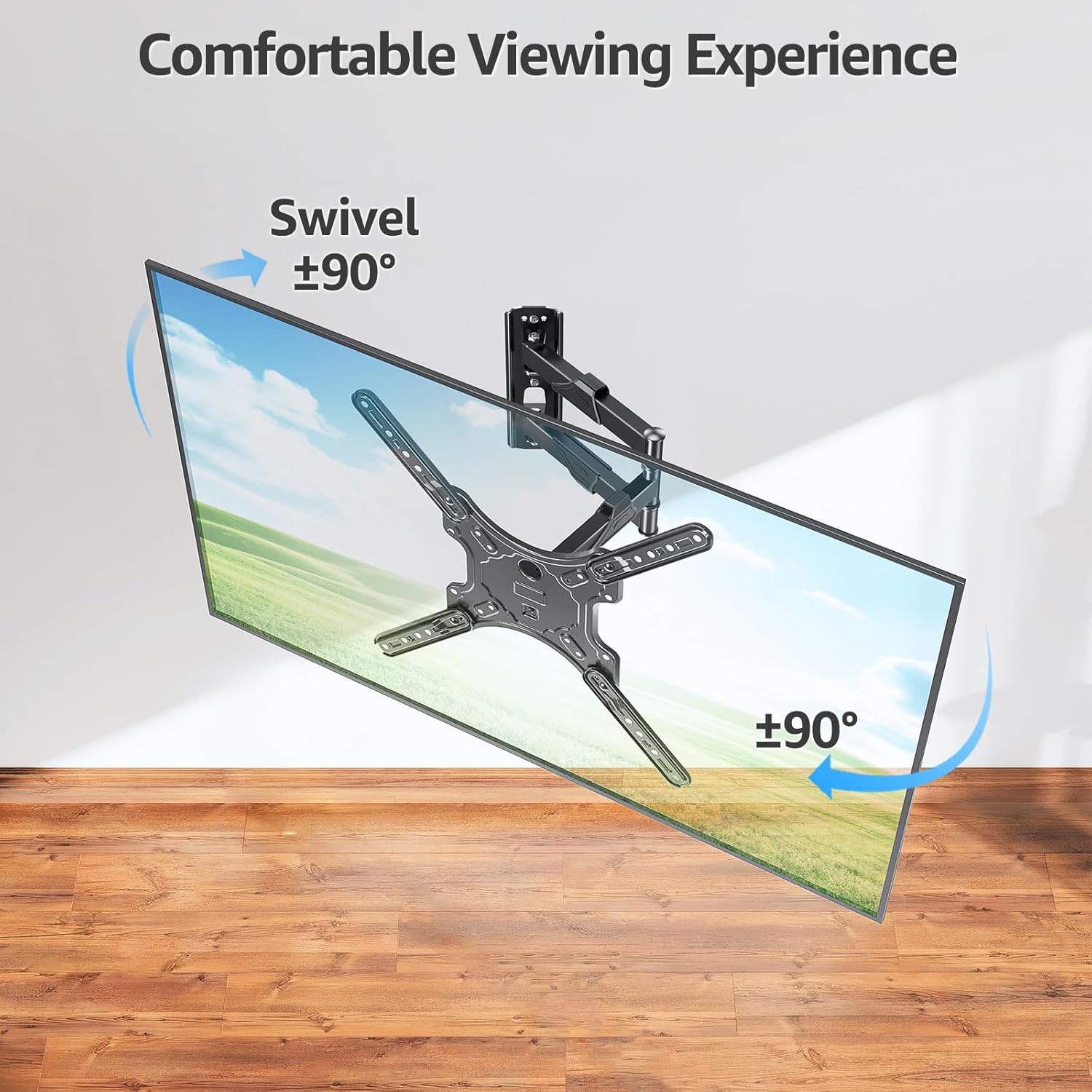 Detalle 2 de MOUNTUP EU0079 Full Motion TV Mount 26-60"