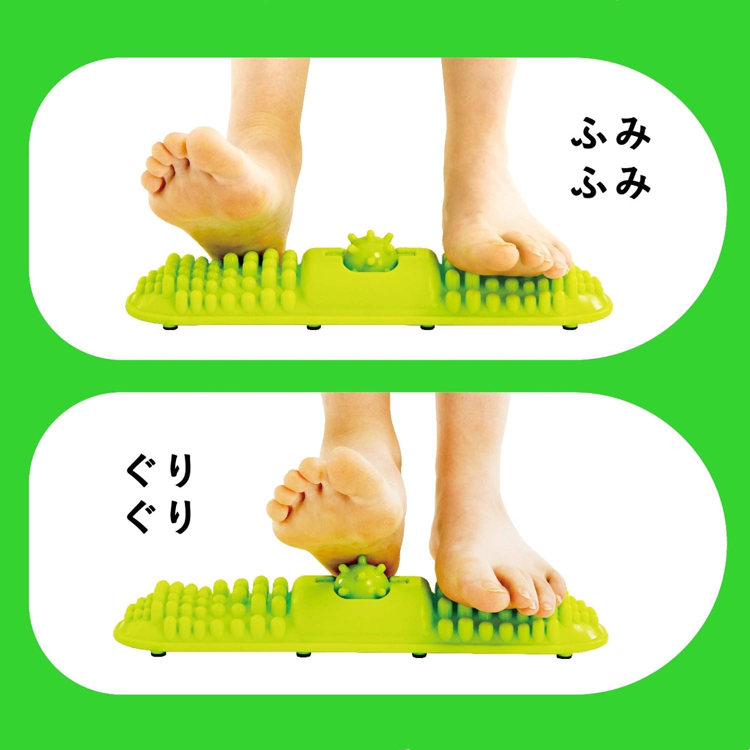 Detalle de La-VIE ふむだけ 3B-4786 青竹踏み 足裏ローラー付き・水洗い対応