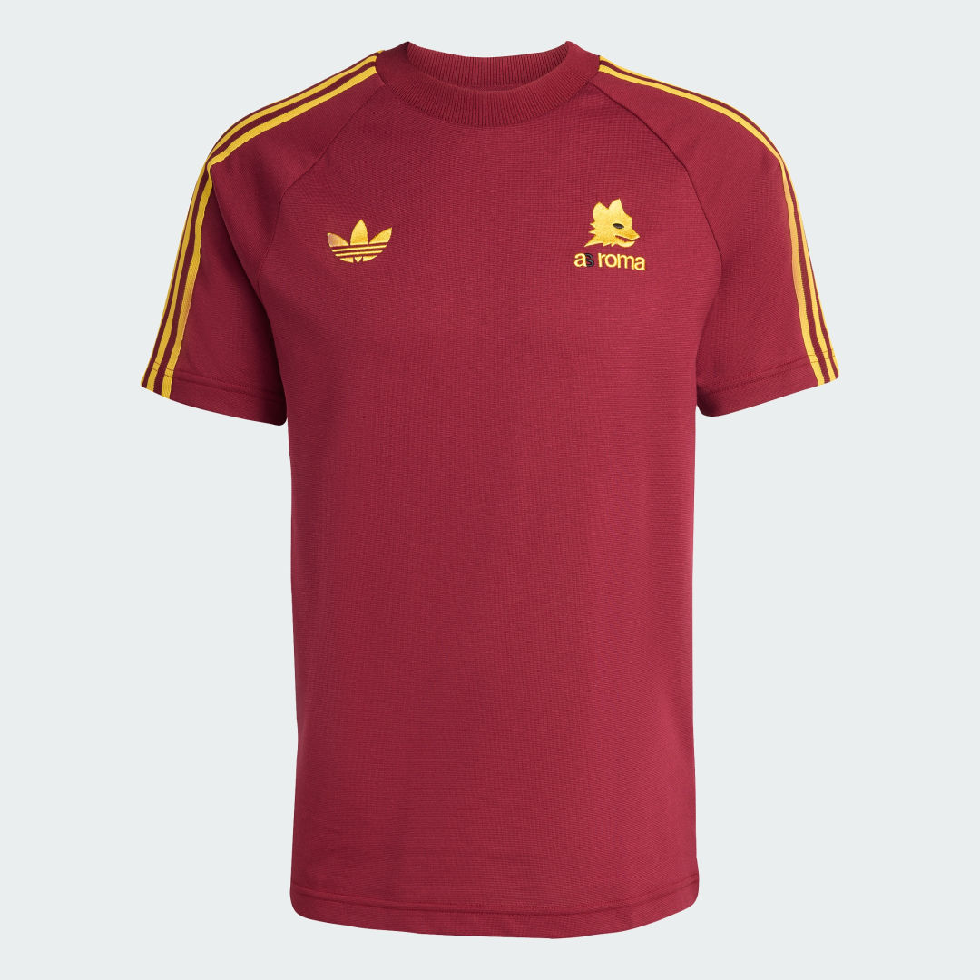 Thumbnail 3 de Camiseta AS Roma Originals de Adidas — Burgundy