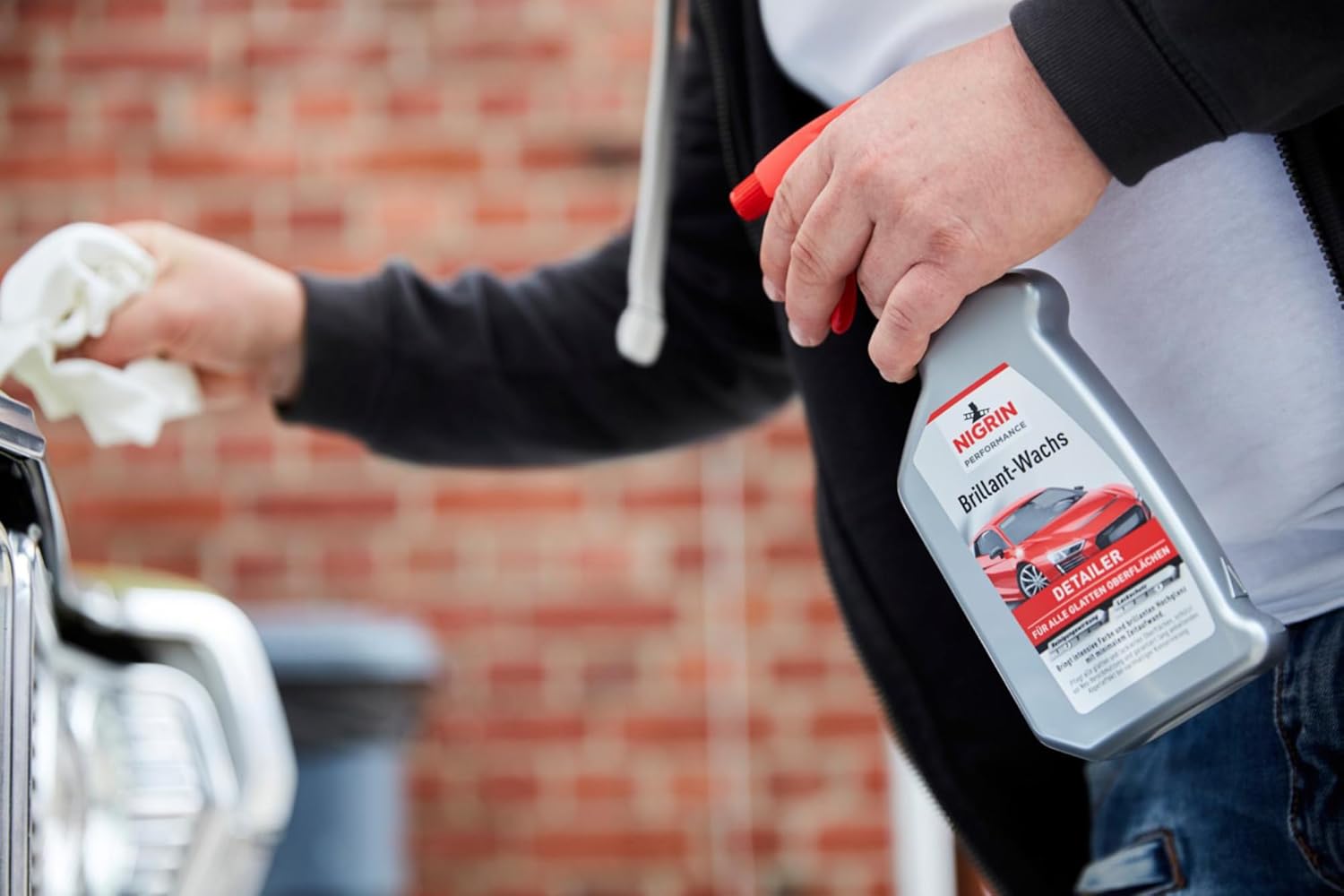 Thumbnail 3 de NIGRIN Performance Brillant-Wachs TURBO – Auto Pflegespray, 500 ml