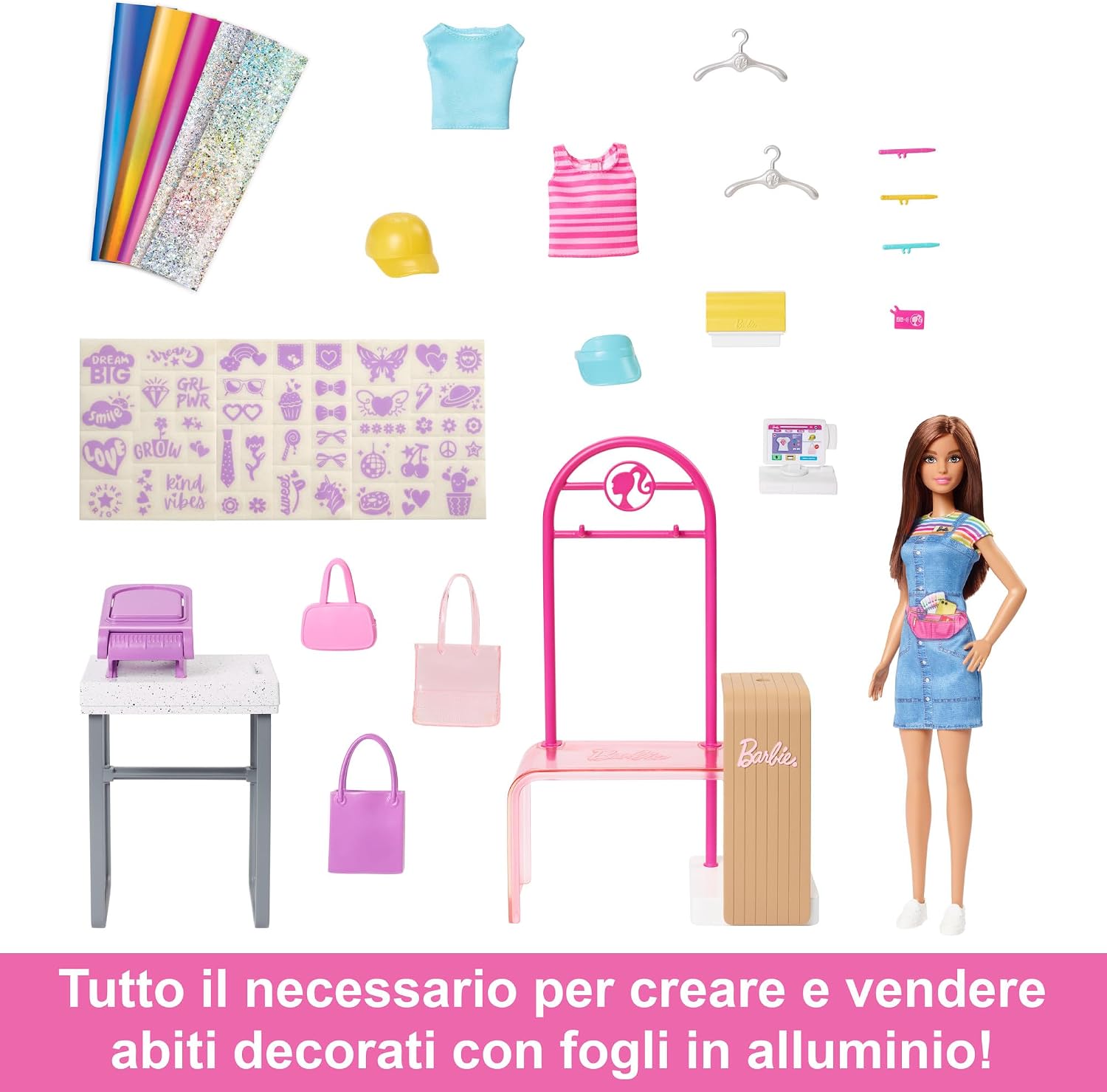 Thumbnail 4 de Barbie playset Make & Sell Boutique 150+
