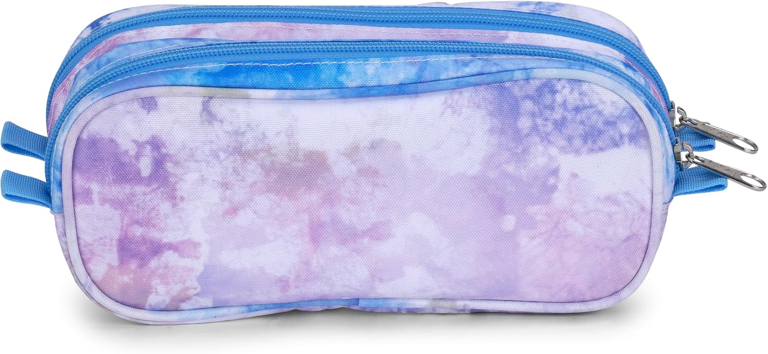 Thumbnail 1 de JANSPORT Large Accessory Pouch - Pochette Grande Unisex Batik Wash, Zipper a Due Scomparti