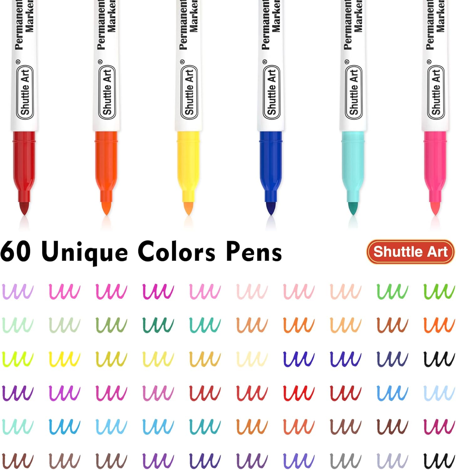 Thumbnail 2 de Shuttle Art Permanent Marker 60er Set 🎨
