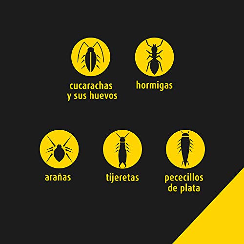 Detalle de Cucal Insecticida Aerosol Fulminante: 4x400 ml para cucarachas, hormigas y huevos
