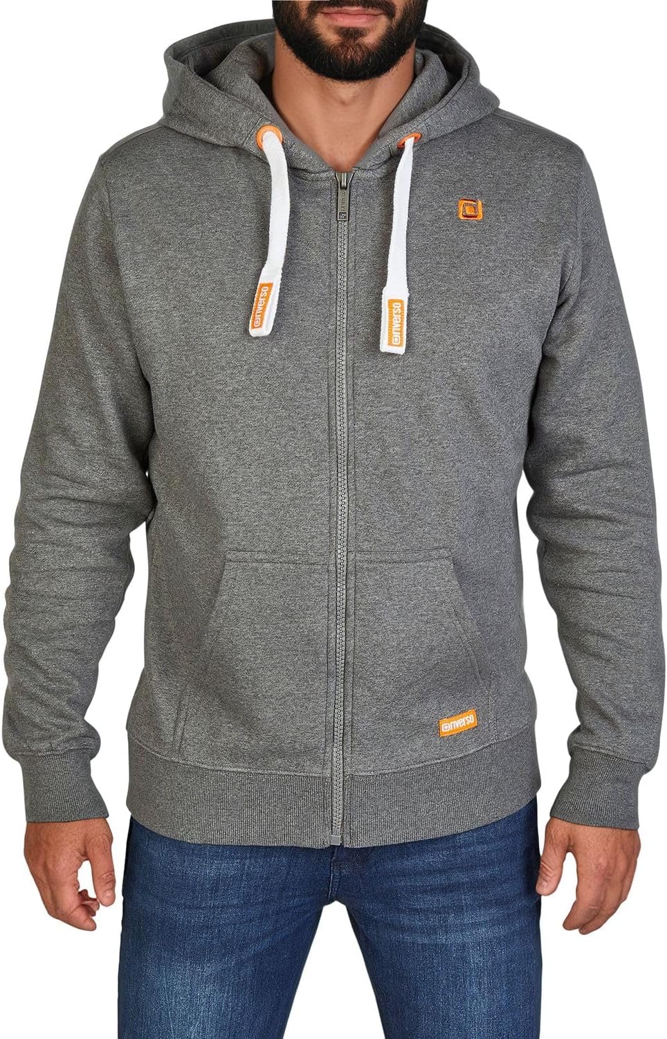 Detalle de riverso Zip Hoodie Herren mit Kapuze S