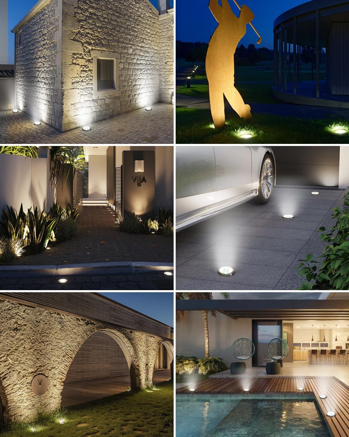 Thumbnail 6 de btfarm 8 Paquetes Luces Solares Exterior Jardín