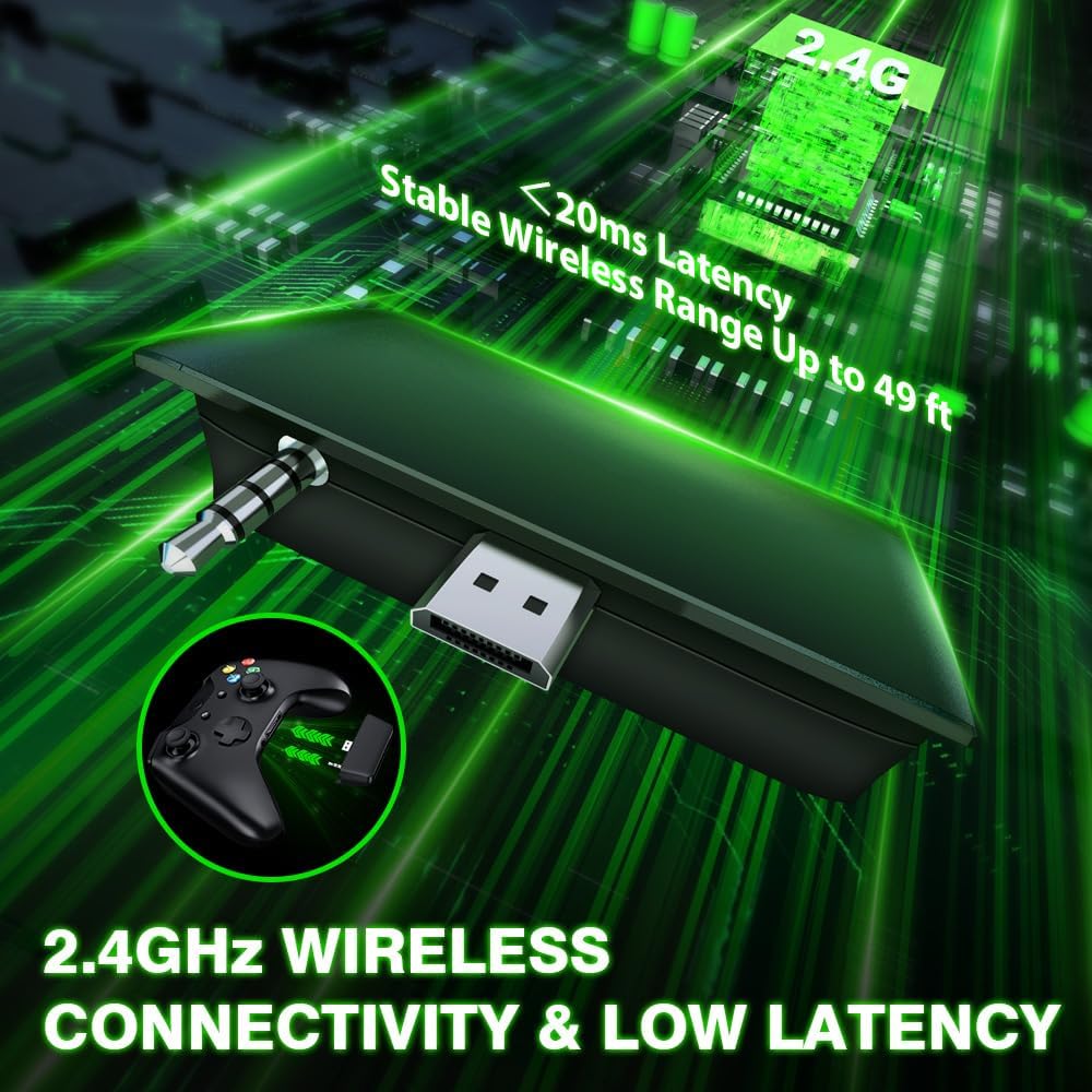 Detalle 2 de WolfLawS X3 Wireless Gaming Headset 50H