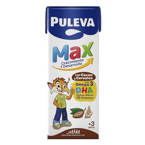 Thumbnail 7 de Puleva Max Cereales y Cacao Leche Crecimiento +3 Años, Caja 10x3x200ml