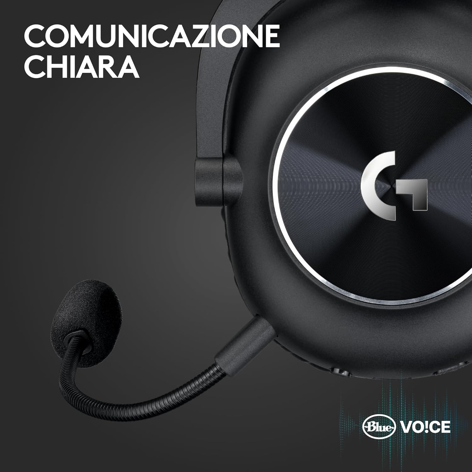 Thumbnail 6 de Logitech G PRO X 2 LIGHTSPEED: Cuffie gaming wireless con microfono rimovibile e driver grafene 50 mm