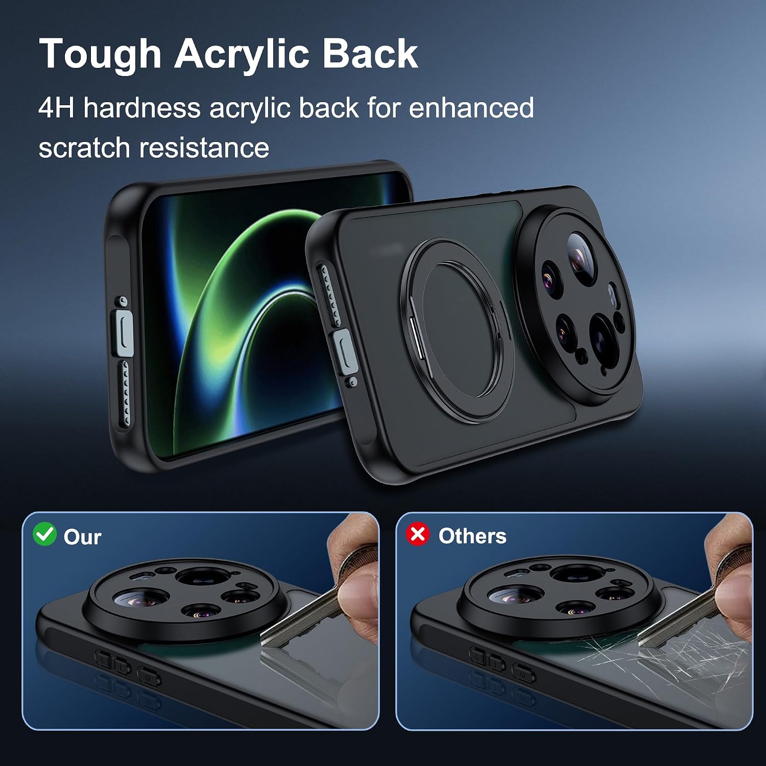 Detalle de Rojeuinn Xiaomi 17 Ultra cover protettiva