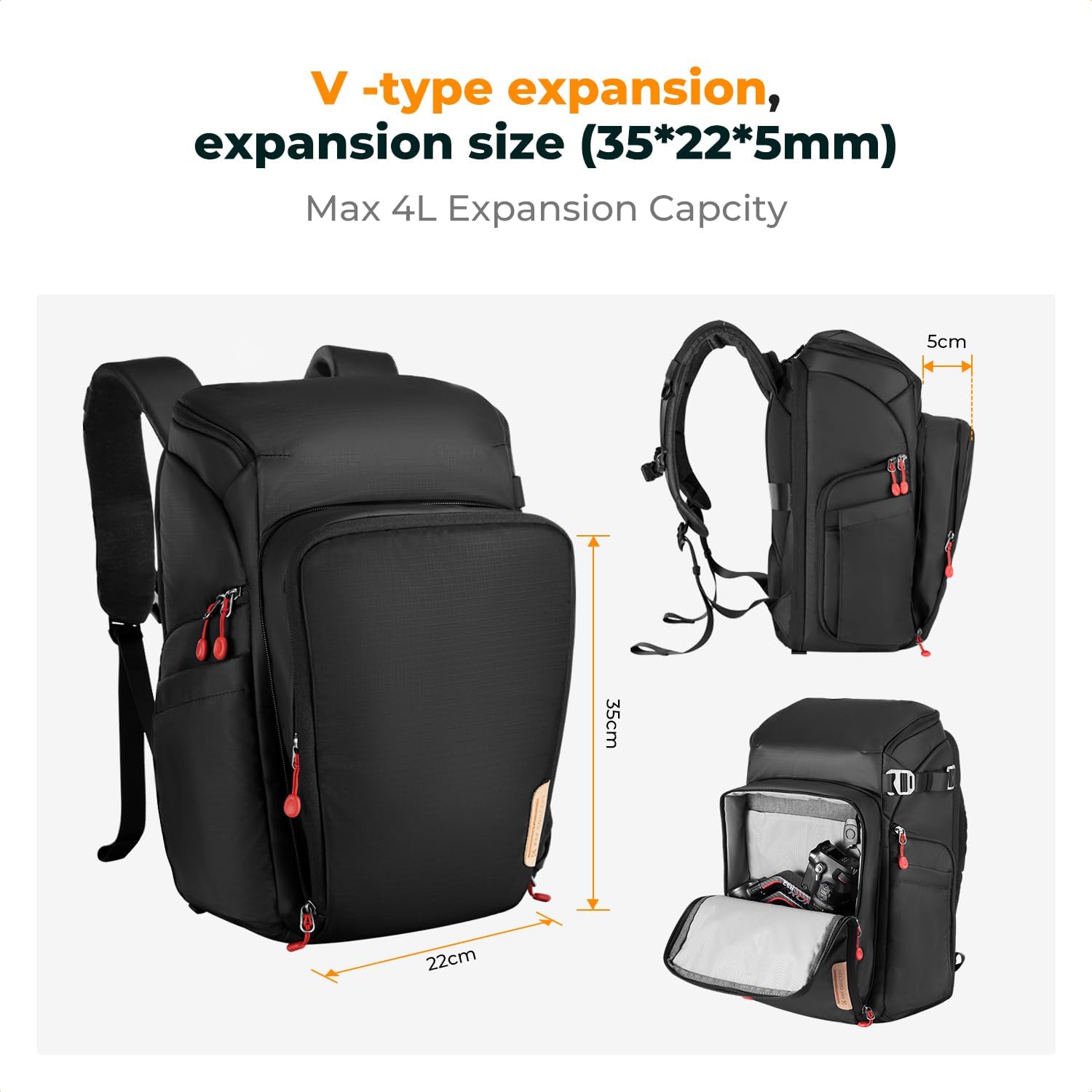 Thumbnail 4 de K&F CONCEPT Alpha Rucksack 25L 15.6" 💼
