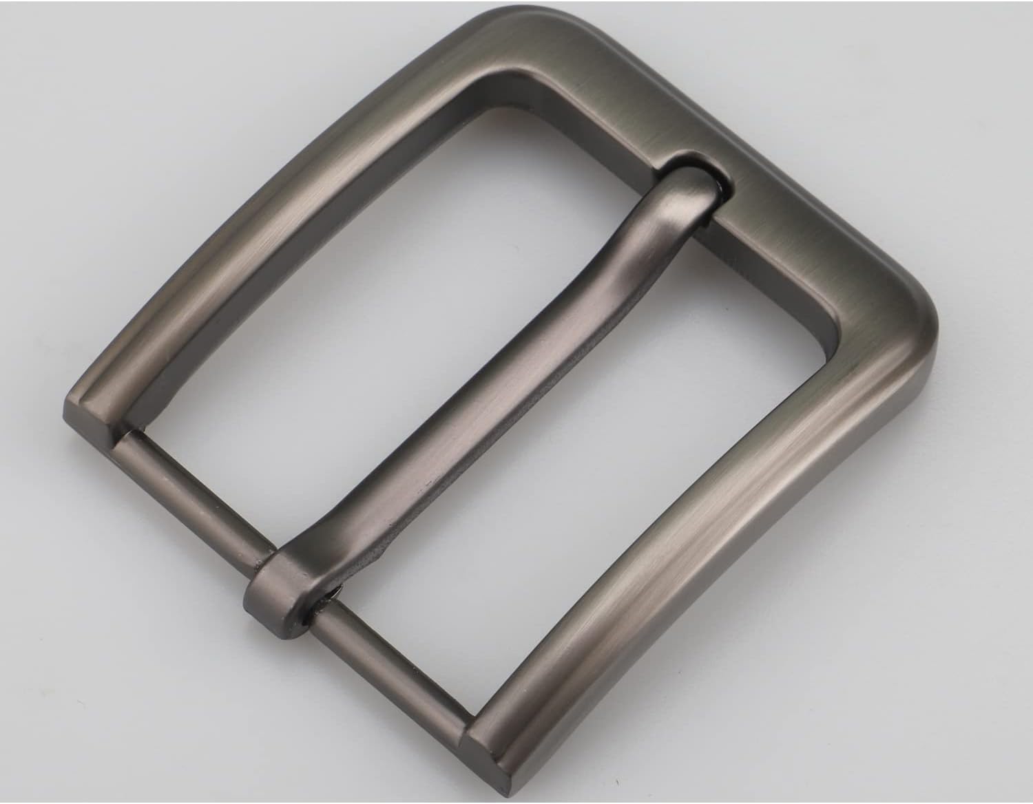 Detalle de McFanBe Modern Polished Alloy Belt Buckle (fits belts up to 38mm wide)
