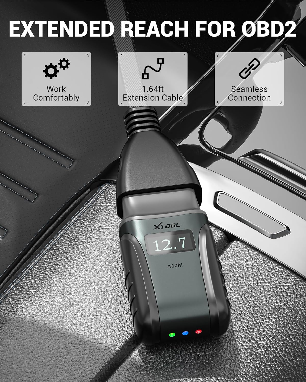 Thumbnail 4 de XTOOL Anyscan A30M OBD2 Scanner Kit: Wireless Bi-Directional Diagnostics with 26 Resets and Lifetime Updates