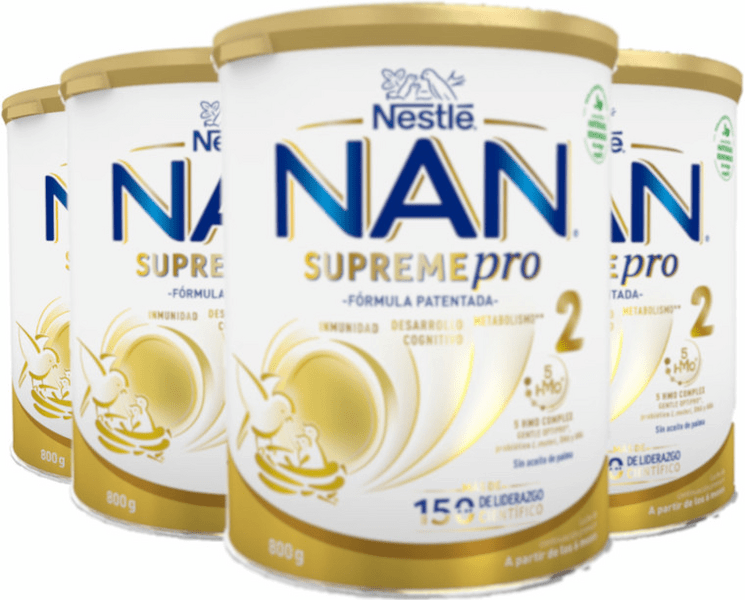 Thumbnail 1 de Nestlé NAN Supreme Pro 2 Leche Continuación 4x800 g