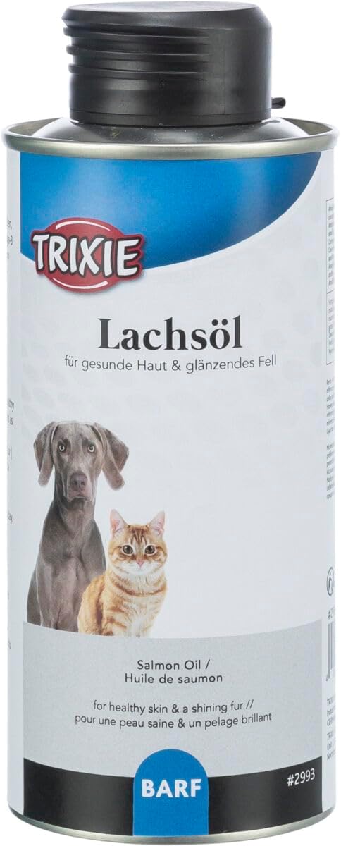 Detalle de Olio di salmone Cani-Gatti 500 ml