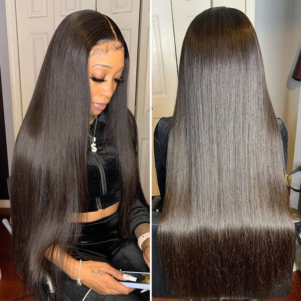 Thumbnail 6 de Hermosa 13x4 Chocolate 4# Human Hair Wig