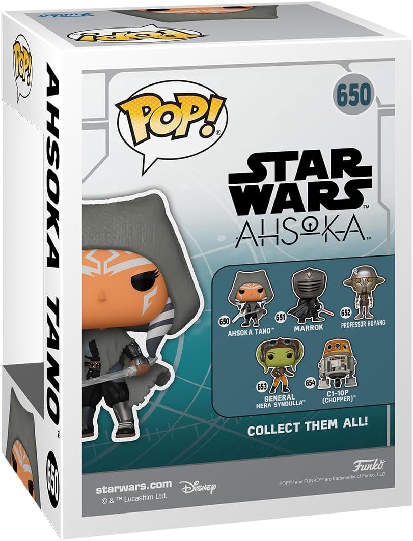 Thumbnail 2 de Funko Pop! Star Wars: Ahsoka Tano with Dual Lightsabers – Collectable Vinyl Figure