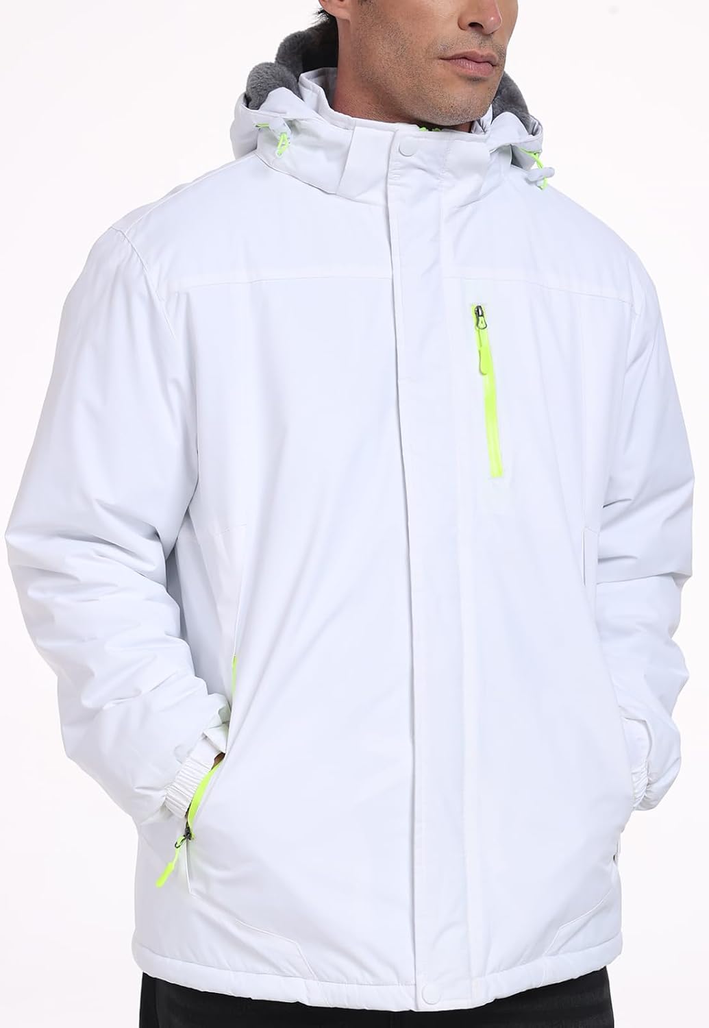 Detalle 2 de SPOSULEI Herren Winter Fleecejacke