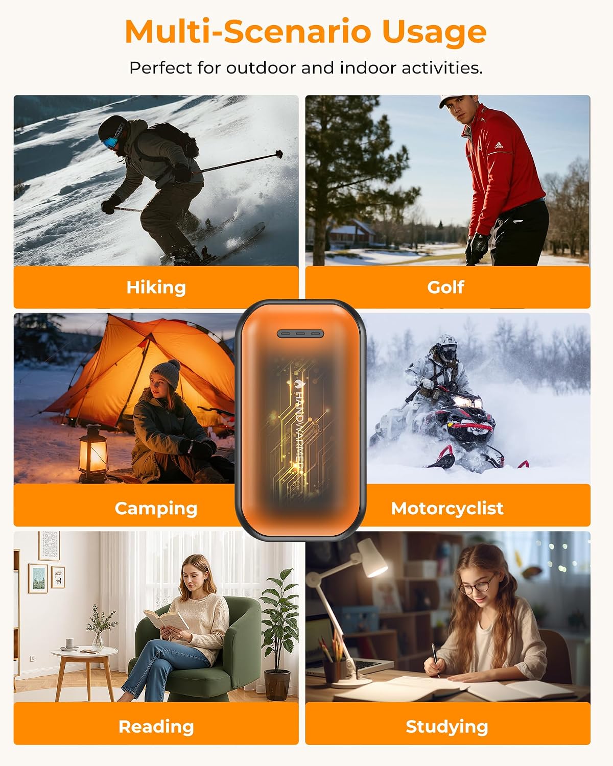 Thumbnail 5 de Hand Warmers Rechargeable 3000mAh