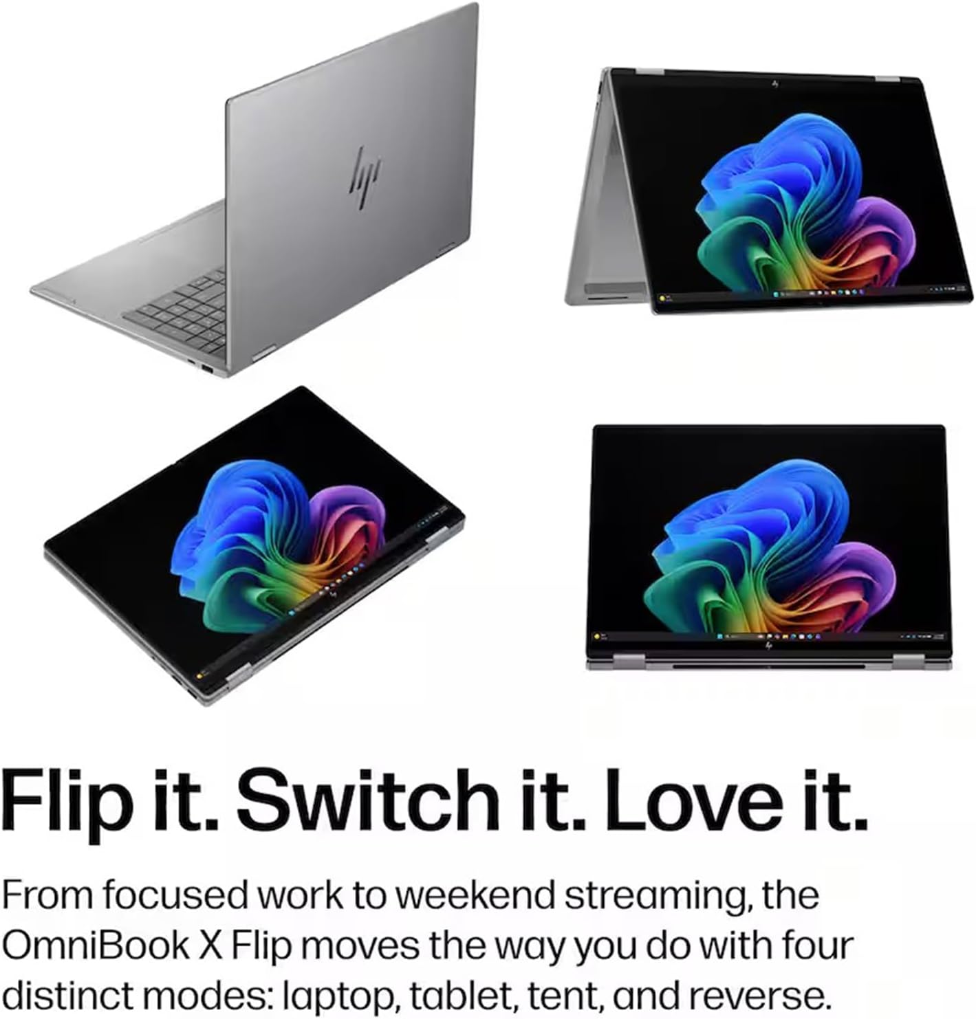 Detalle de HP 2-in-1 laptop, 16-inch
