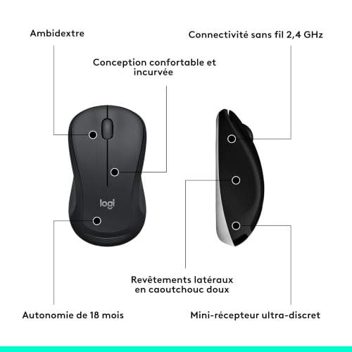 Thumbnail 9 de Logitech MK540 Combo Clavier Souris sans Fil pour Windows — Confort et productivité