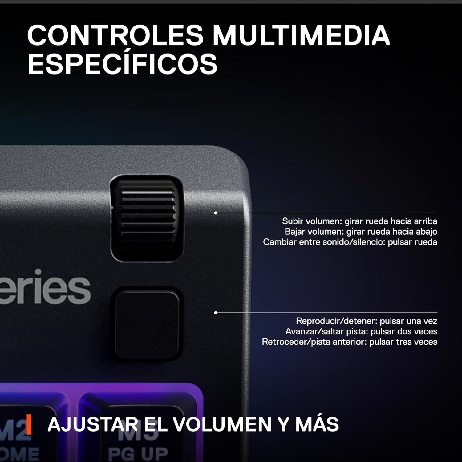 Thumbnail 5 de SteelSeries Apex 3 TKL teclado gaming