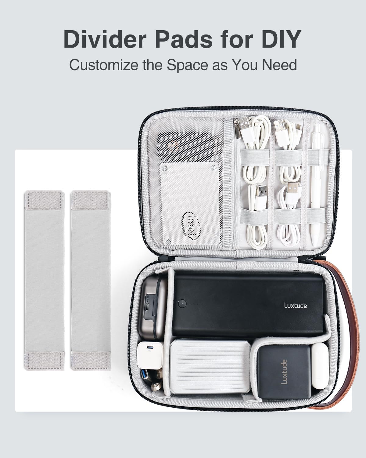 Thumbnail 5 de Luxtude EVA Large tech organiser travel case