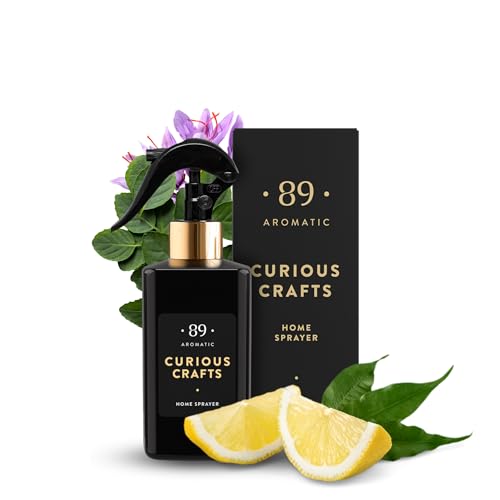 Aromatic •89• Raumspray 300ml Zitrone, Safran & Patchouli – langanhaltender Duft für Zuhause