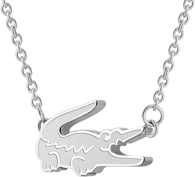 Detalle 2 de Lacoste Gliederarmband Damen – CROCODILE Kollektion, Edelstahl, multifarbig