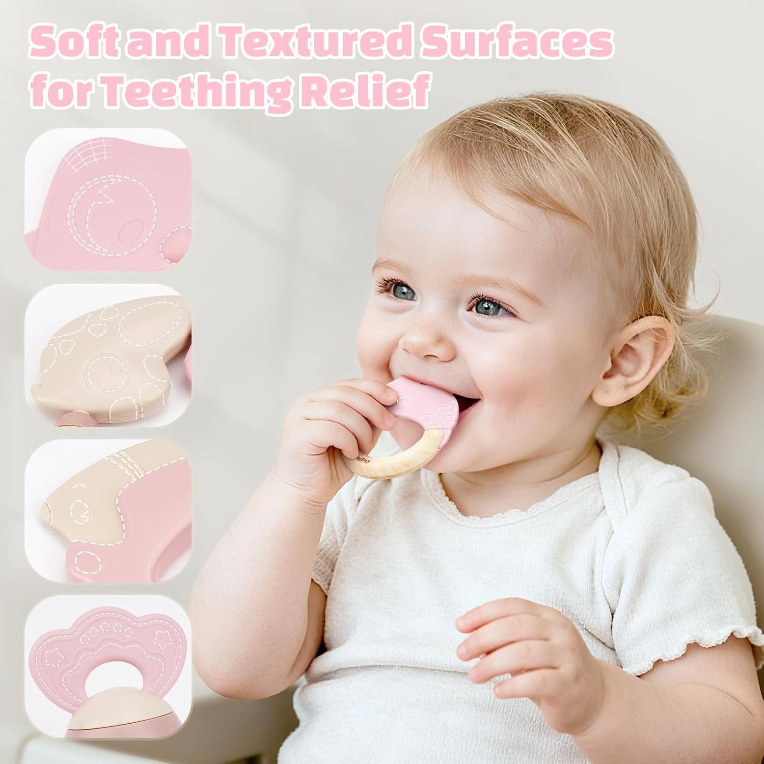 Detalle de Baby Girl Baby Toys 10pcs rattles set
