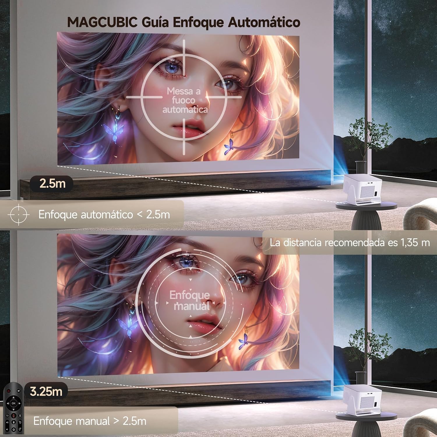 Thumbnail 1 de Magcubic HY350MAX Proyector 600ANSI 📽