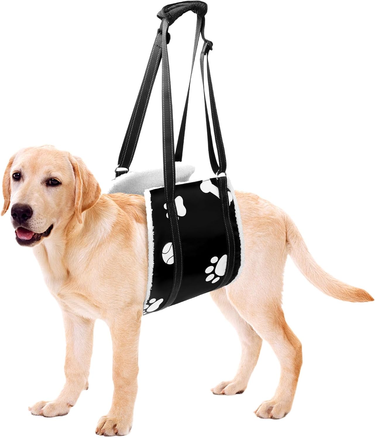 Adjustable Dog Sling for Back Leg Support X-Large